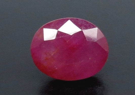 5.74/CT Natural Mozambique Ruby with Govt. Lab Certificate (12210)