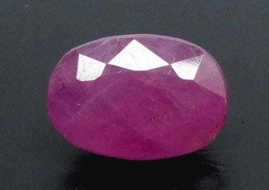 7.45/CT Natural Mozambique Ruby with Govt. Lab Certificate (12210)