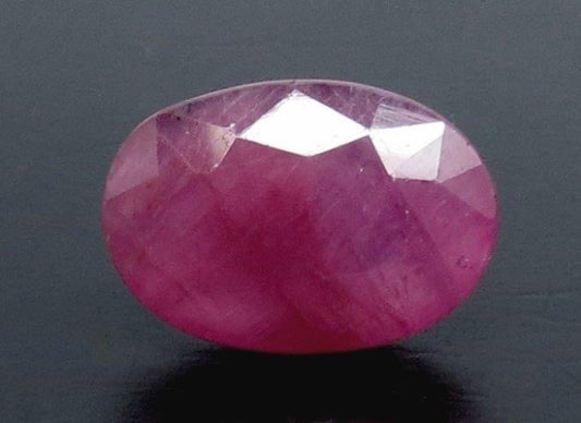 4.72/CT Natural Mozambique Ruby with Govt. Lab Certificate (7881)