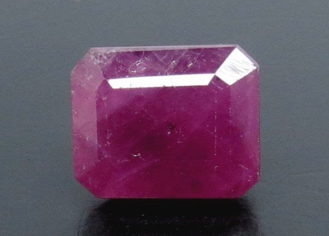 7.58/CT Natural Mozambique Ruby with Govt. Lab Certificate (7881)