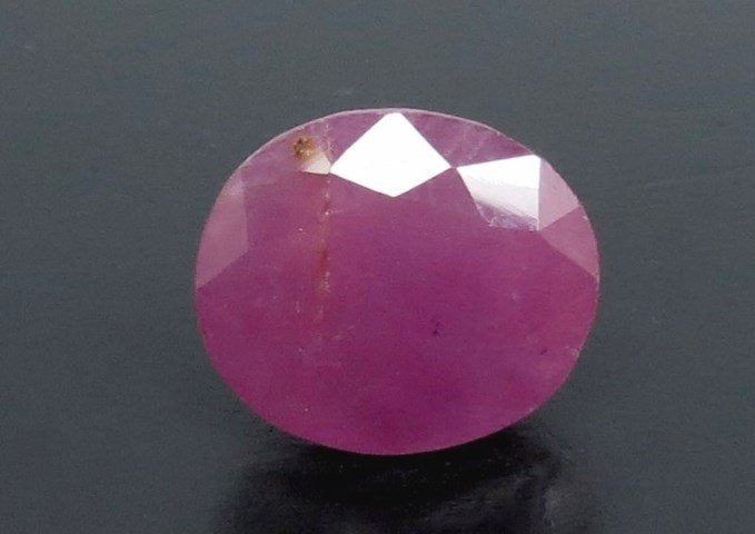 6.57/CT Natural new Burma Ruby with Govt. Lab Certificate (5661)