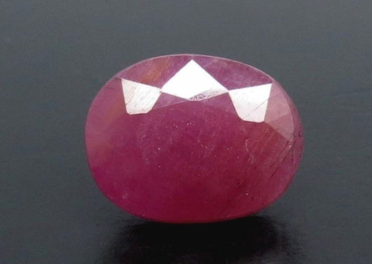 6.37/CT Natural new Burma Ruby with Govt. Lab Certificate (3441)