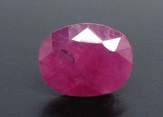 4.93/CT Natural Mozambique Ruby with Govt. Lab Certificate (12210)