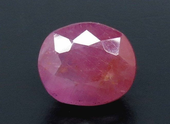 5.83/CT Natural Mozambique Ruby with Govt. Lab Certificate (12210)