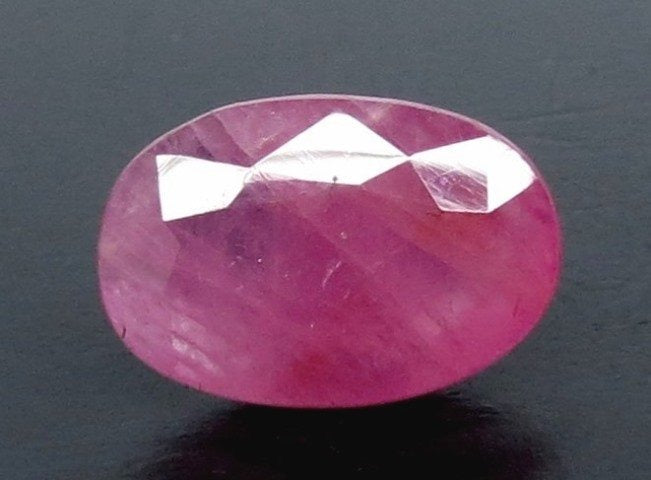 4.85/CT Natural Mozambique Ruby with Govt. Lab Certificate-12210