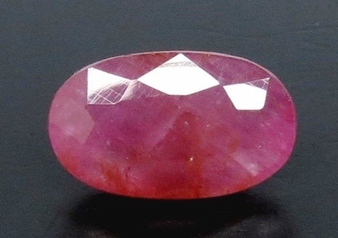 5.67/CT Natural Mozambique Ruby with Govt. Lab Certificate-12210