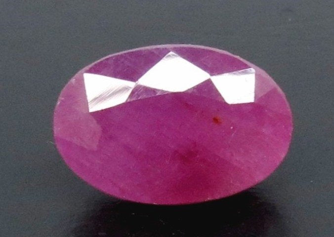 5.81/CT Natural Mozambique Ruby with Govt. Lab Certificate-7881