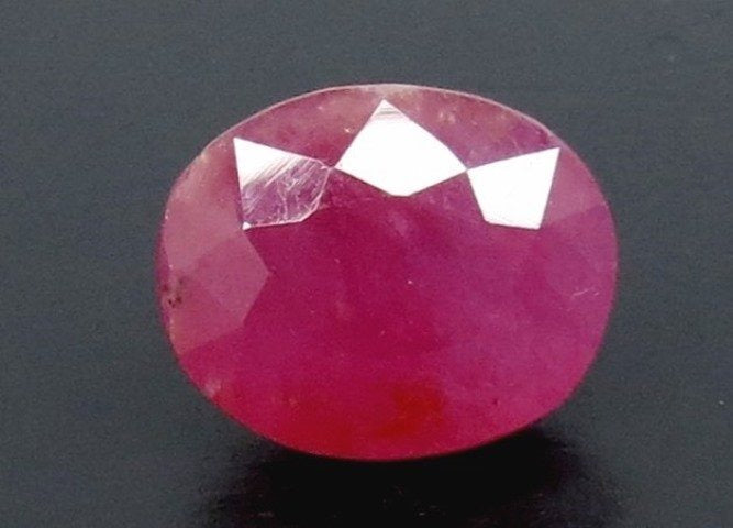 5.80/CT Natural Mozambique Ruby with Govt. Lab Certificate-12210