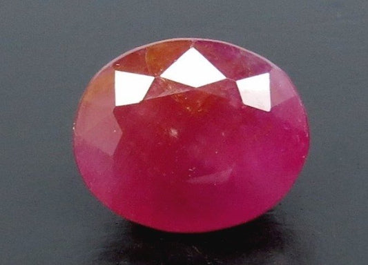 4.69/CT Natural new Burma Ruby with Govt. Lab Certificate (5661)