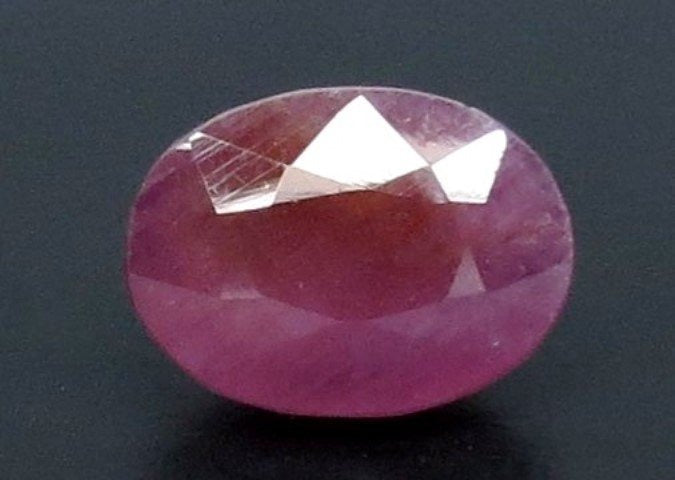 6.63/CT Natural new Burma Ruby with Govt. Lab Certificate (4551)