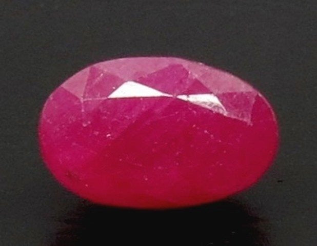 3.70/CT Natural Mozambique Ruby with Govt. Lab Certificate-23310