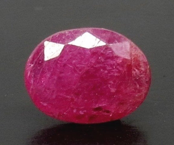 3.72/CT Natural Mozambique Ruby with Govt. Lab Certificate-34410