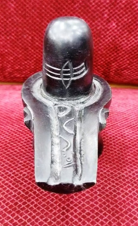 NATURAL SOAP STONE SHIVLINGA (2200)