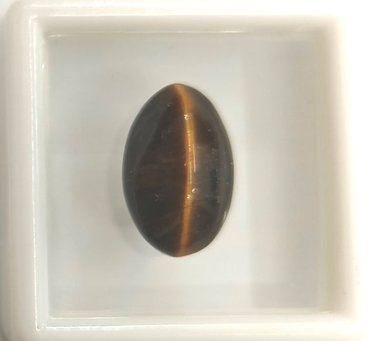 6.20/CT NATURAL TIGER CAT'S EYE-(450)