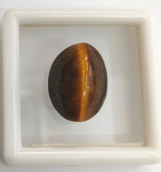 8.95/CT NATURAL TIGER CAT'S EYE-(450)