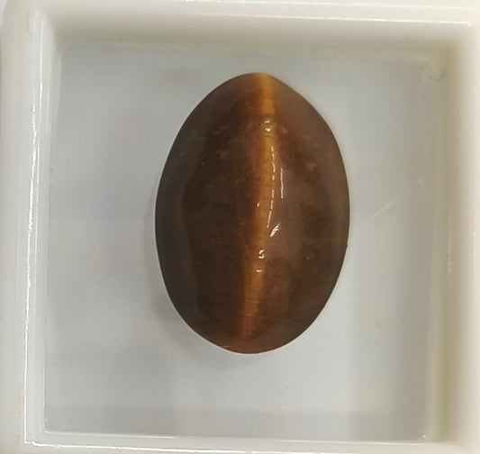 9.25/CT NATURAL TIGER CAT'S EYE-(450)