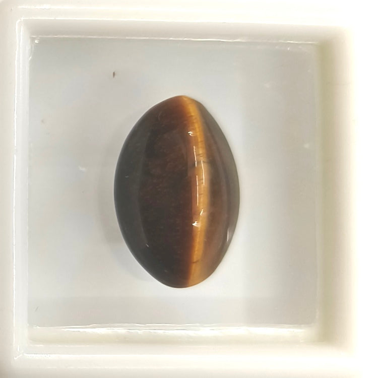 6.50/CT NATURAL TIGER CAT'S EYE-(450)