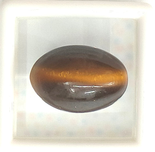 16.25/CT NATURAL TIGER CAT'S EYE-(450)