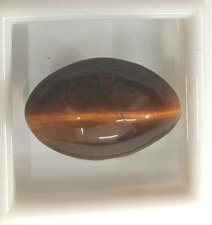 17.55/CT NATURAL TIGER CAT'S EYE-(450)