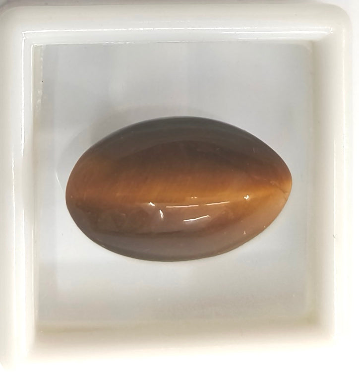 13.70/CT NATURAL TIGER CAT'S EYE-(450)