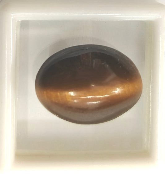 18.20/CT NATURAL TIGER CAT'S EYE-(450)