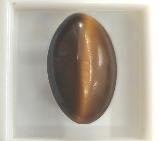 14.45/CT NATURAL TIGER CAT'S EYE-(450)