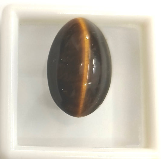 12.35/CT NATURAL TIGER CAT'S EYE-(450)