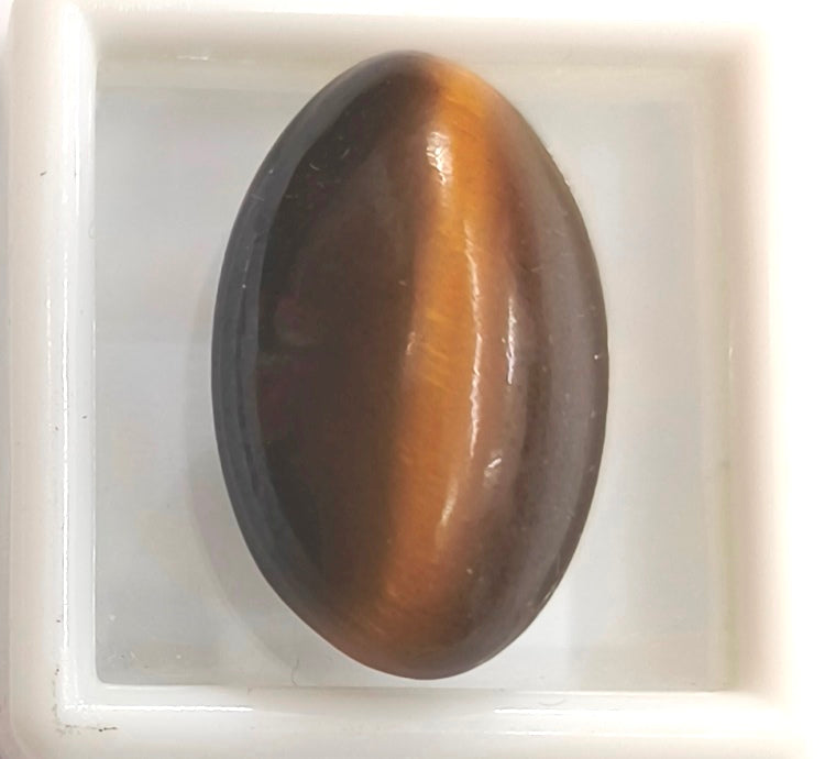 23.00/CT NATURAL TIGER CAT'S EYE-(450)