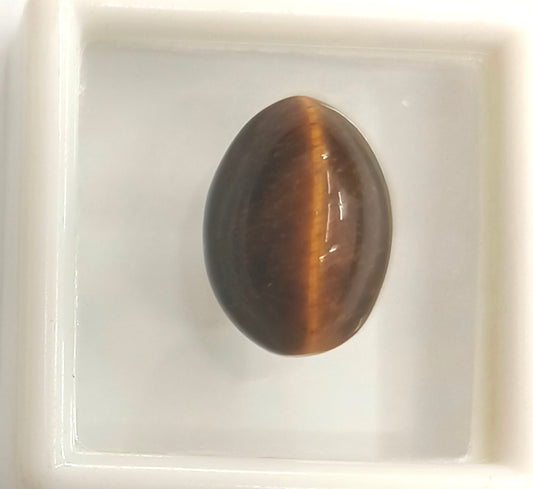 8.55/CT NATURAL TIGER CAT'S EYE-(450)